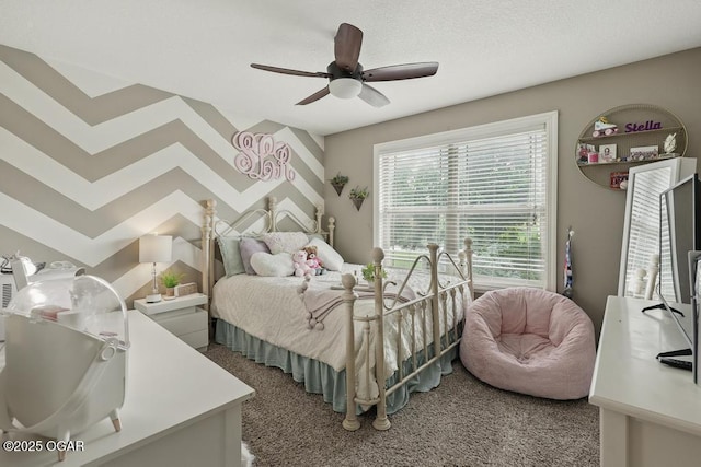 7870 County Lane 287, Carl Junction, MO 64834 - carpeted bedroom with a ceiling fan