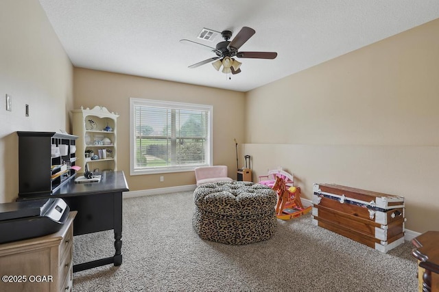 7870 County Lane 287, Carl Junction, MO 64834 - carpeted office space featuring a ceiling fan and baseboards