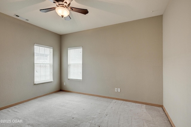4320 Wisteria Way, Joplin, MO 64801 - unfurnished room with carpet flooring, baseboards, and ceiling fan