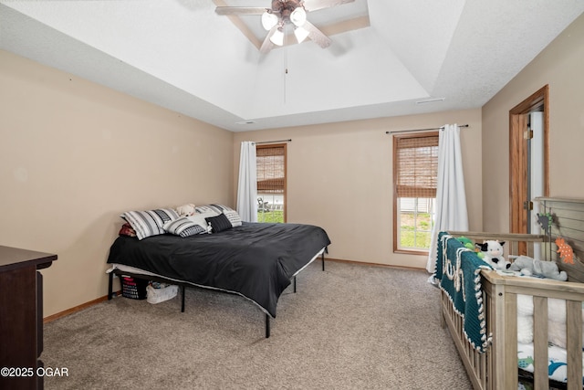 330 Sadie Ln, Webb City, MO 64870 - bedroom featuring light carpet, baseboards, and ceiling fan