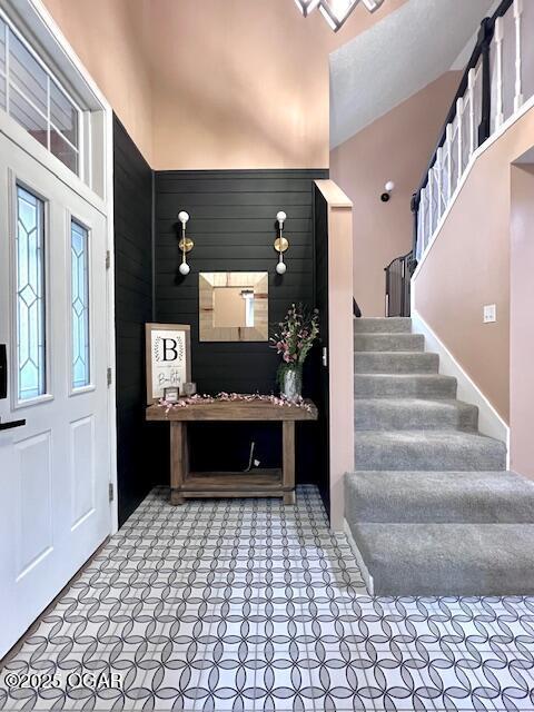 3331 Willow Ln, Joplin, MO 64801 - foyer entrance with stairway