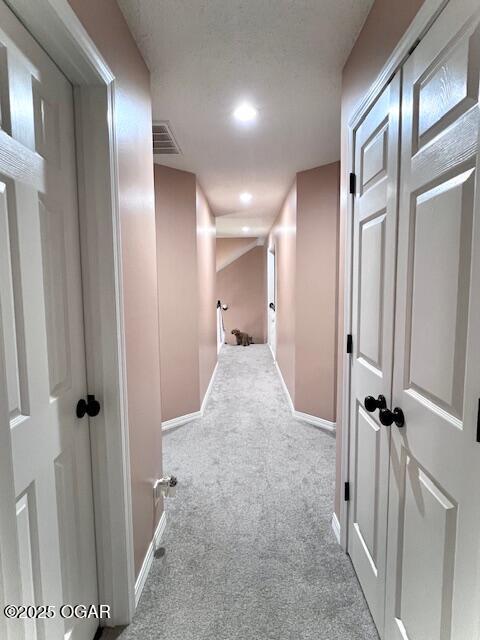 3331 Willow Ln, Joplin, MO 64801 - hallway with carpet flooring, baseboards, and recessed lighting