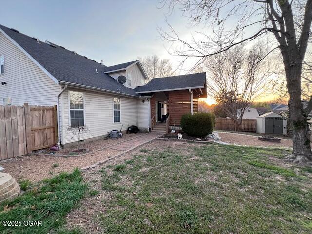 3331 Willow Ln, Joplin, MO 64801 - view of rear view of property