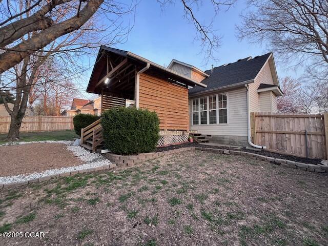 3331 Willow Ln, Joplin, MO 64801 - view of home's exterior with entry steps
