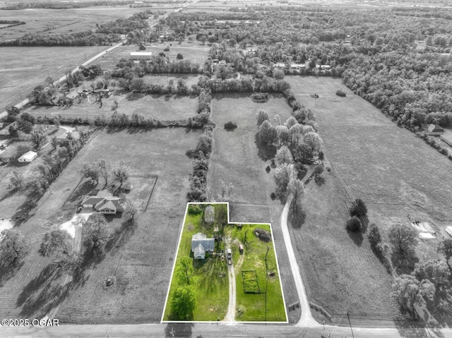 615 N Van Hoorebeke Rd, Joplin, MO 64801 - aerial view of sparsely populated area