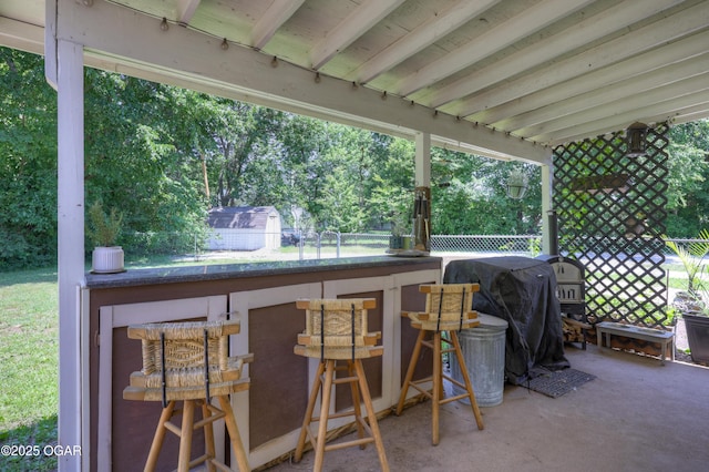 509 Brentwood Dr, Carl Junction, MO 64834 - view of patio featuring grilling area