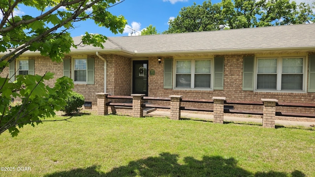 3002 S Main St, Galena, KS 66739 - ranch-style home featuring brick siding and roof with shingles