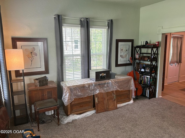 507 W Hill St, Neosho, MO 64850 - carpeted home office featuring healthy amount of natural light