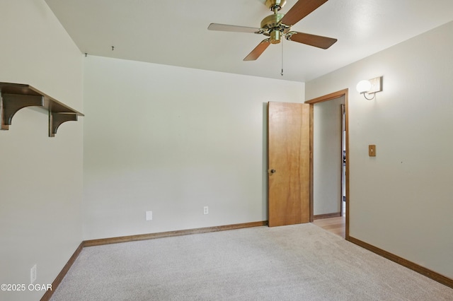 5694 Spurgeon Rd, Joplin, MO 64804 - unfurnished room featuring light carpet and a ceiling fan