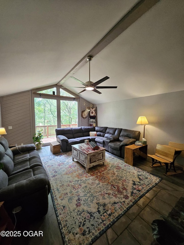 5358 Lawrence Unit 2220, Pierce City, MO 65723 - living area with ceiling fan