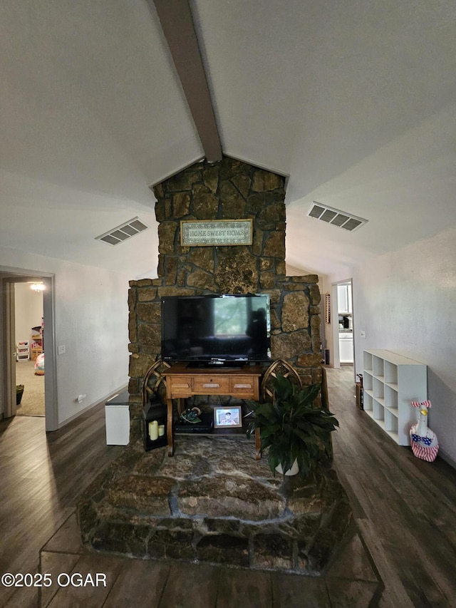 5358 Lawrence Unit 2220, Pierce City, MO 65723 - living area featuring wood finished floors and baseboards
