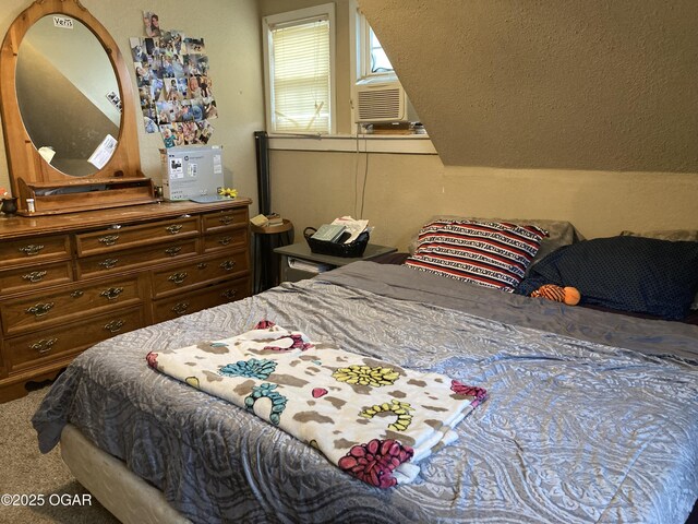 524 W 2nd St, Webb City, MO 64870 - bedroom featuring cooling unit and carpet