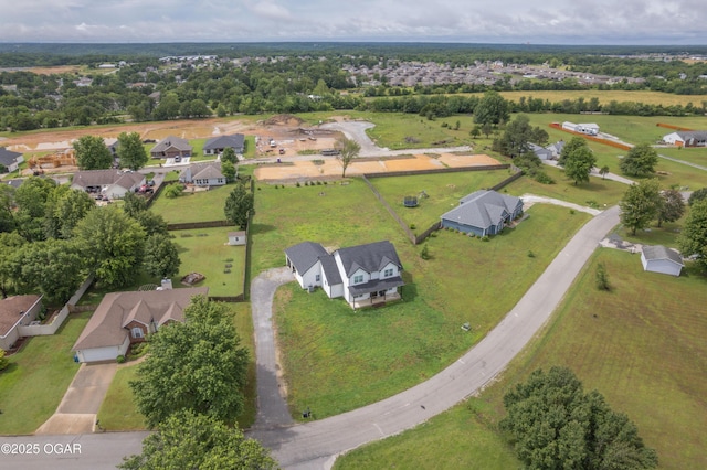 4610 W Amber Rd, Joplin, MO 64804 - aerial overview of property's location with nearby suburban area
