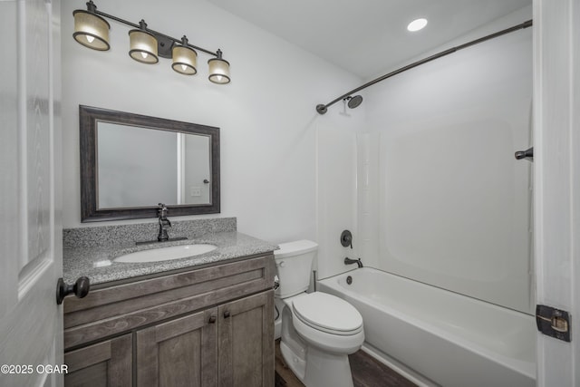 4610 W Amber Rd, Joplin, MO 64804 - bathroom featuring shower / bath combination and vanity