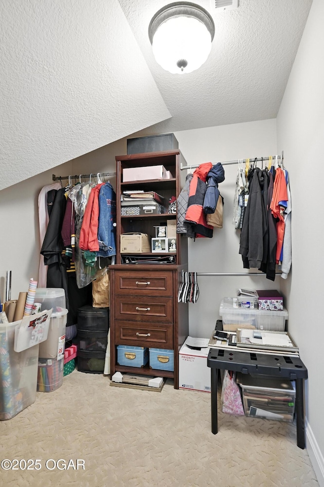 1641 Alexandra Dr, Carthage, MO 64836 - walk in closet featuring carpet flooring