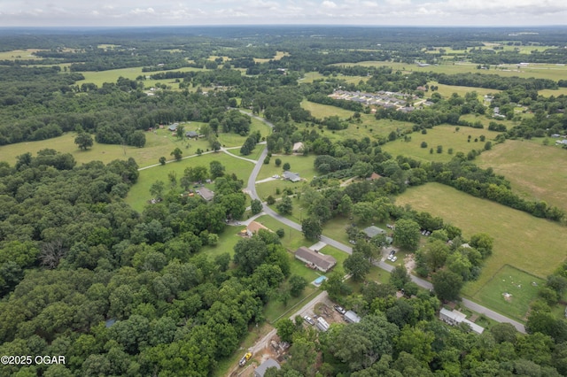 214 S Ozark Trl, Goodman, MO 64843 - aerial view of sparsely populated area