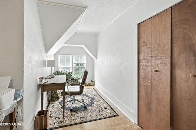 301 N 1st St, Jasper, MO 64755 - home office with wood finished floors and baseboards