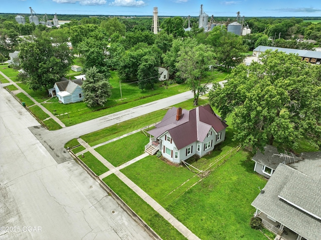 301 N 1st St, Jasper, MO 64755 - bird's eye view of a tree filled landscape