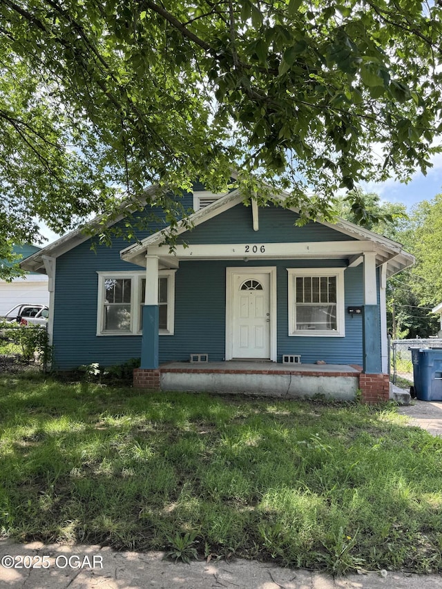 206 N Picher, Joplin, MO 64801 - view of front of house featuring a porch