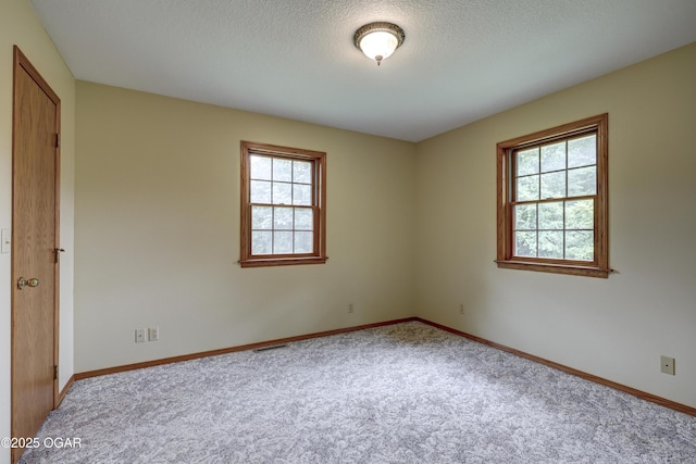 6181 County Lane 306, Carl Junction, MO 64834 - empty room with healthy amount of natural light, carpet, and a textured ceiling