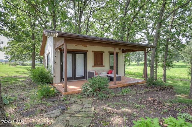 10640 Durango Ln, Carthage, MO 64836 - view of outdoor structure with french doors