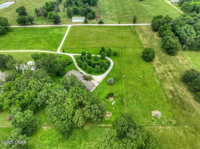 10640 Durango Ln, Carthage, MO 64836 - overview of rural landscape with property parcel outlined