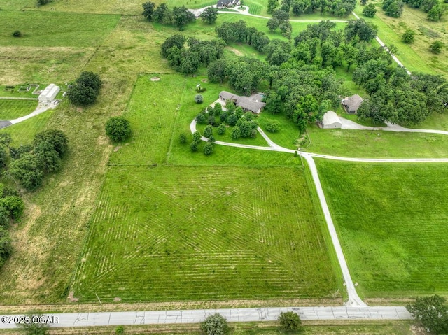 10640 Durango Ln, Carthage, MO 64836 - aerial overview of property's location with rural landscape