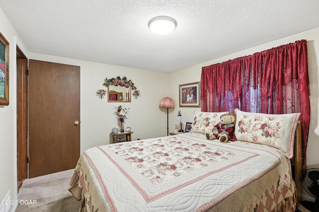 2015 W Zora St, Joplin, MO 64801 - bedroom with light carpet and a textured ceiling