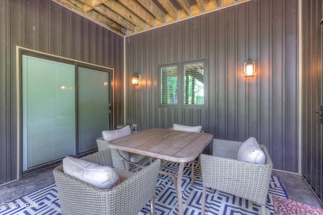 6133 Ridgeview Ct, Joplin, MO 64804 - view of patio / terrace featuring outdoor dining space