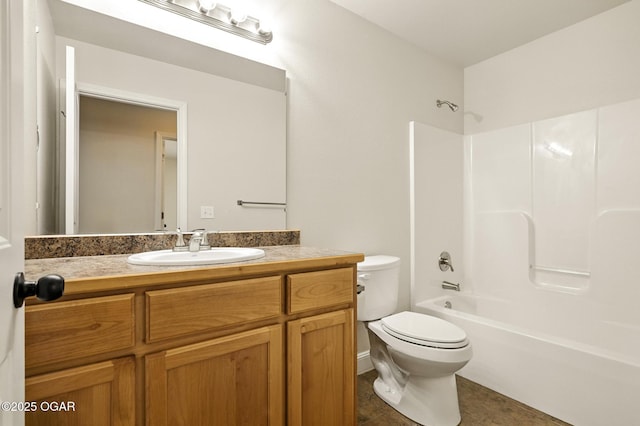 305 Dogwood Trails Loop, Carl Junction, MO 64834 - bathroom with vanity, tub / shower combination, and tile patterned floors
