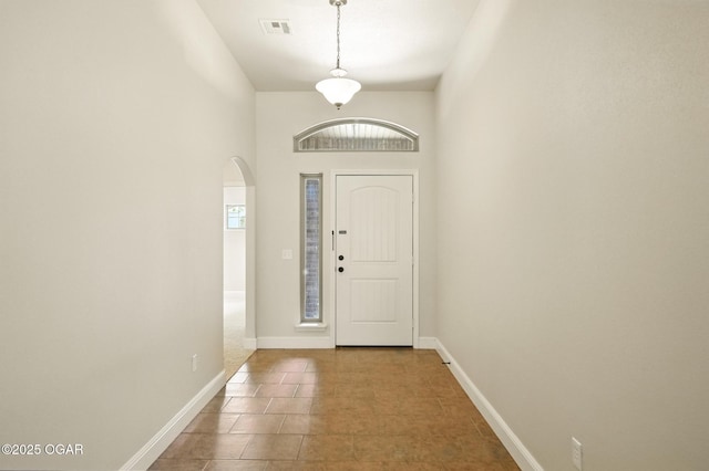 305 Dogwood Trails Loop, Carl Junction, MO 64834 - foyer with arched walkways and healthy amount of natural light