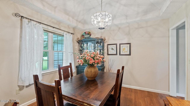 21974 S 1825th Rd, Milo, MO 64767 - dining room with a chandelier and wood finished floors