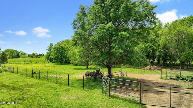 21974 S 1825th Rd, Milo, MO 64767 - view of yard featuring a view of countryside