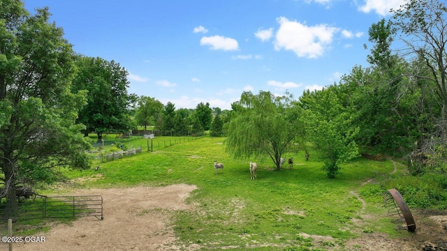 21974 S 1825th Rd, Milo, MO 64767 - view of yard with a rural view
