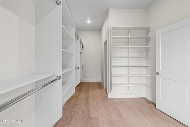 5077 Eagle Valley Dr, Joplin, MO 64804 - walk in closet featuring light wood-style floors