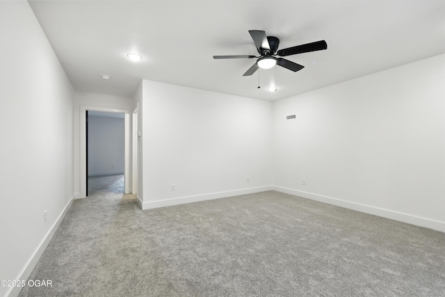 4308 Par Ln, Joplin, MO 64804 - carpeted empty room with a ceiling fan and recessed lighting