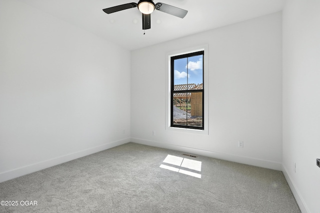 4308 Par Ln, Joplin, MO 64804 - spare room featuring carpet and ceiling fan