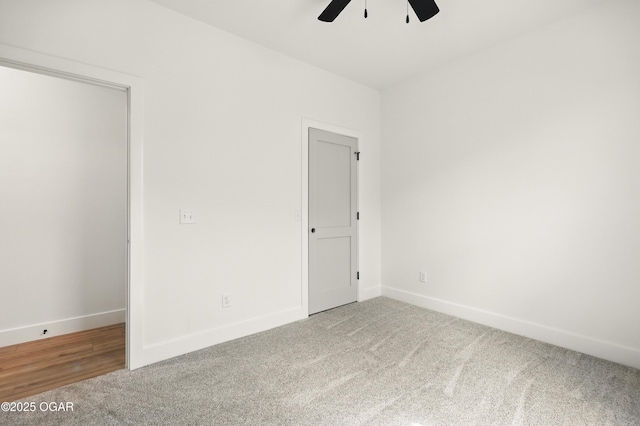 4402 Par Ln, Joplin, MO 64804 - carpeted spare room featuring a ceiling fan and baseboards
