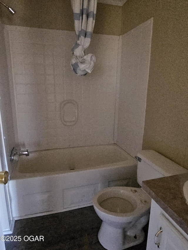 205 College St, Stark City, MO 64866 - bathroom featuring washtub / shower combination and vanity