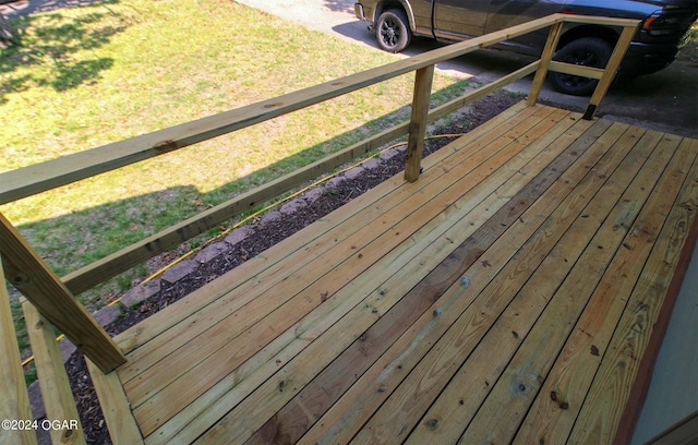 3619 Oak Ridge Dr, Joplin, MO 64804 - deck featuring a lawn