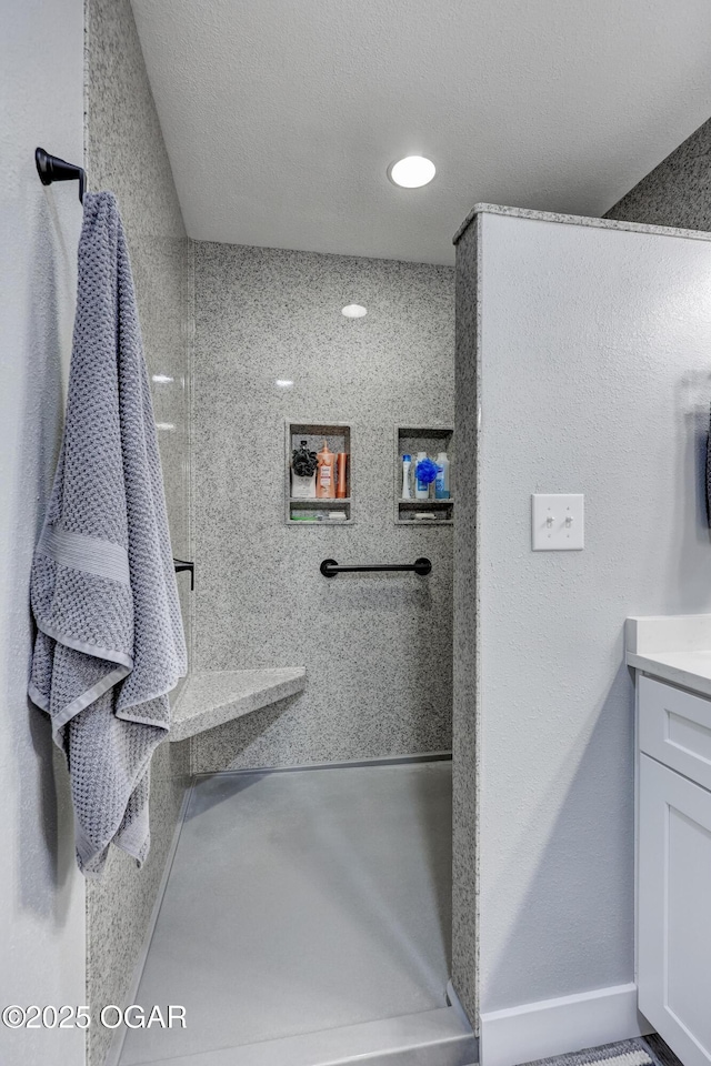 204 Split Rail Dr, Joplin, MO 64801 - bathroom featuring vanity and baseboards