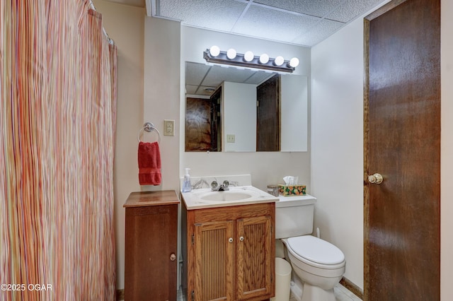 204 Split Rail Dr, Joplin, MO 64801 - full bath featuring a paneled ceiling and vanity