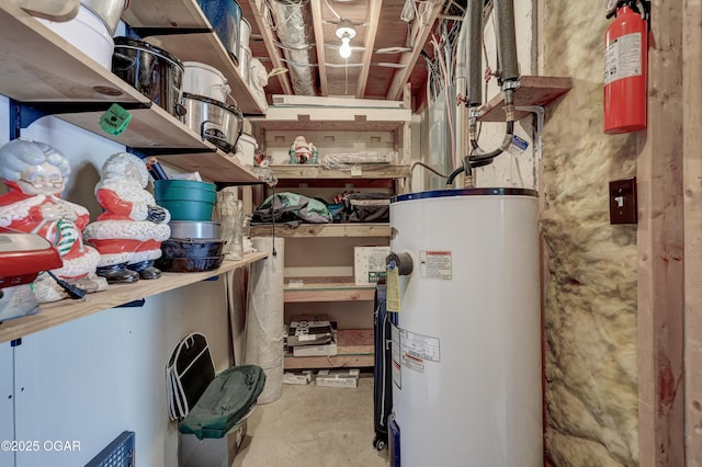 204 Split Rail Dr, Joplin, MO 64801 - storage area featuring water heater