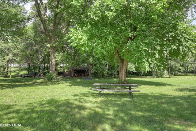 204 Split Rail Dr, Joplin, MO 64801 - view of property's community featuring a yard and an outbuilding
