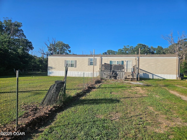 7575AND 7627 Amarillo Ln, Seneca, MO 64865 - rear view of house