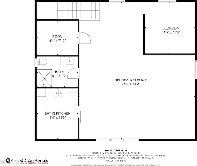 3101 Shore Dr, Grove, OK 74344 - view of floor plan / room layout