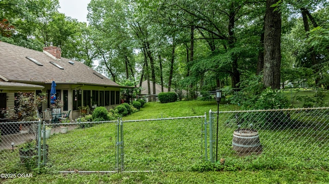 3101 Shore Dr, Grove, OK 74344 - fenced backyard with a gate