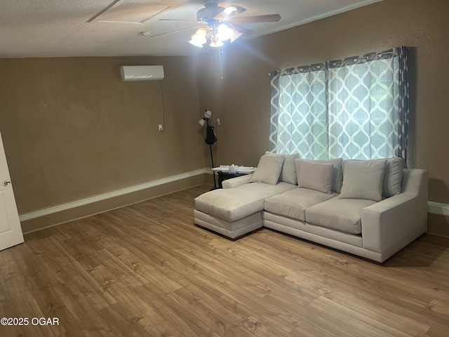 1701 S Kenser Rd, Joplin, MO 64801 - living area with a ceiling fan and wood finished floors