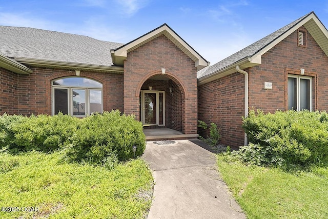 4345 Rob Ln, Joplin, MO 64804 - entrance to property with brick siding and roof with shingles