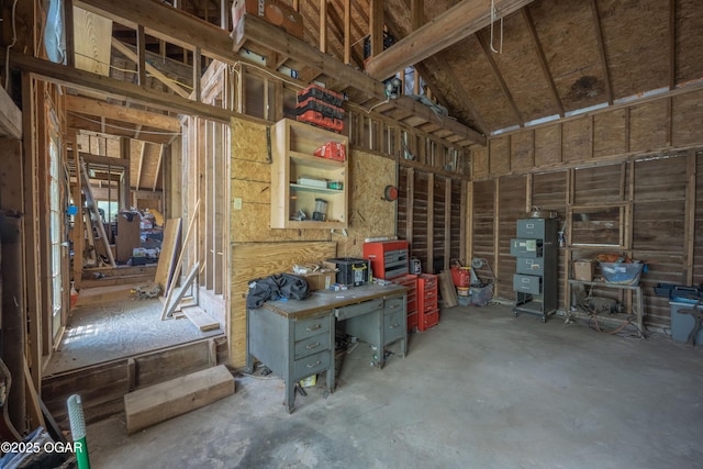 1021 Glendale Rd, Joplin, MO 64804 - misc room featuring unfinished concrete floors